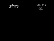 Tablet Screenshot of giberg.com